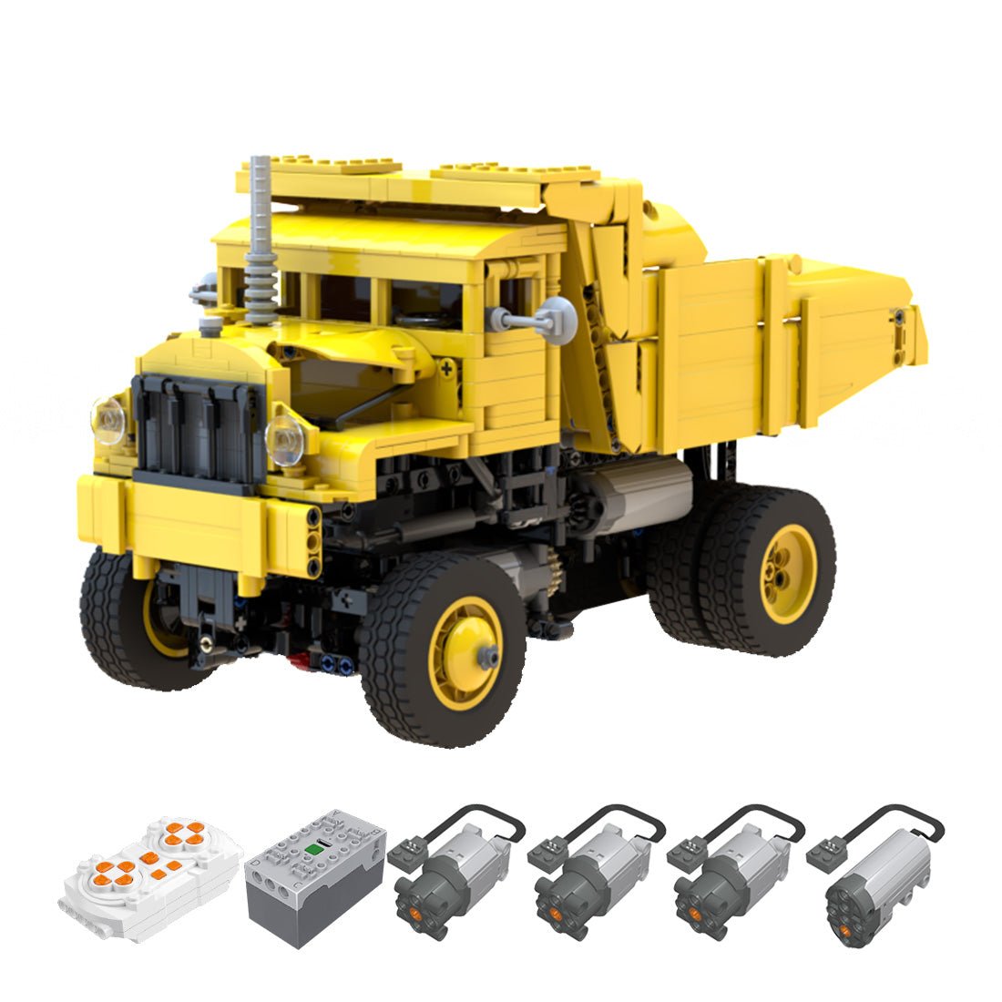 MOC - 153584 Euclid R - 15 RC Dump Truck - LesDiy