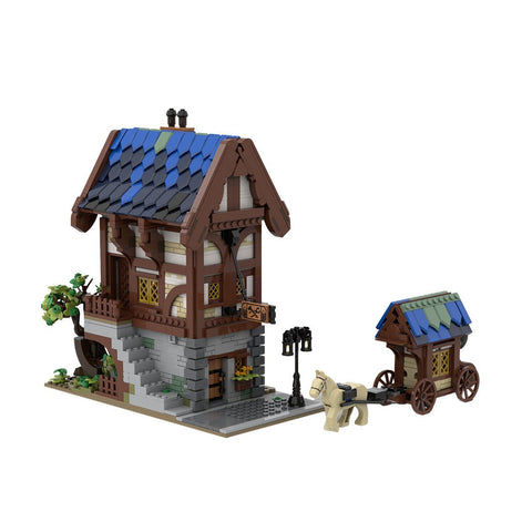 MOC - 153710 Blacksmith's Cottage - LesDiy