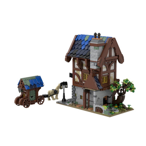 MOC - 153710 Blacksmith's Cottage - LesDiy