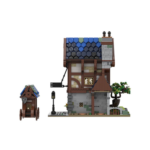 MOC - 153710 Blacksmith's Cottage - LesDiy