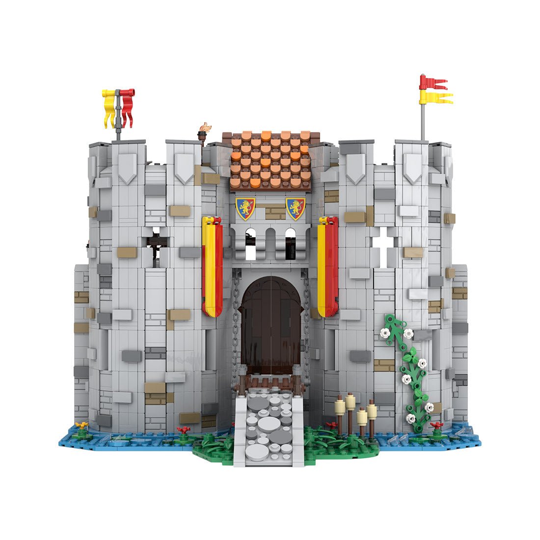 MOC - 157507 The gate of Bricktenstein castle - LesDiy