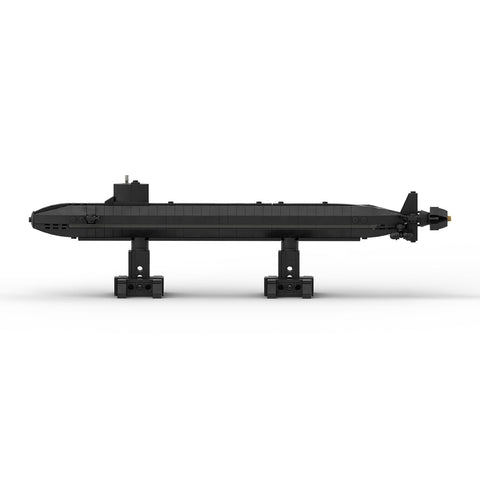 MOC - 157724 VIRGINIA CLASS Submarine - 1:300 Scale - LesDiy