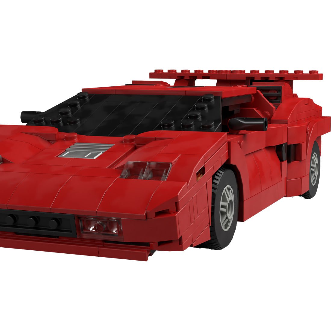 MOC - 157733 Sci - Fi Transformer Autobots Sideswipe - LesDiy