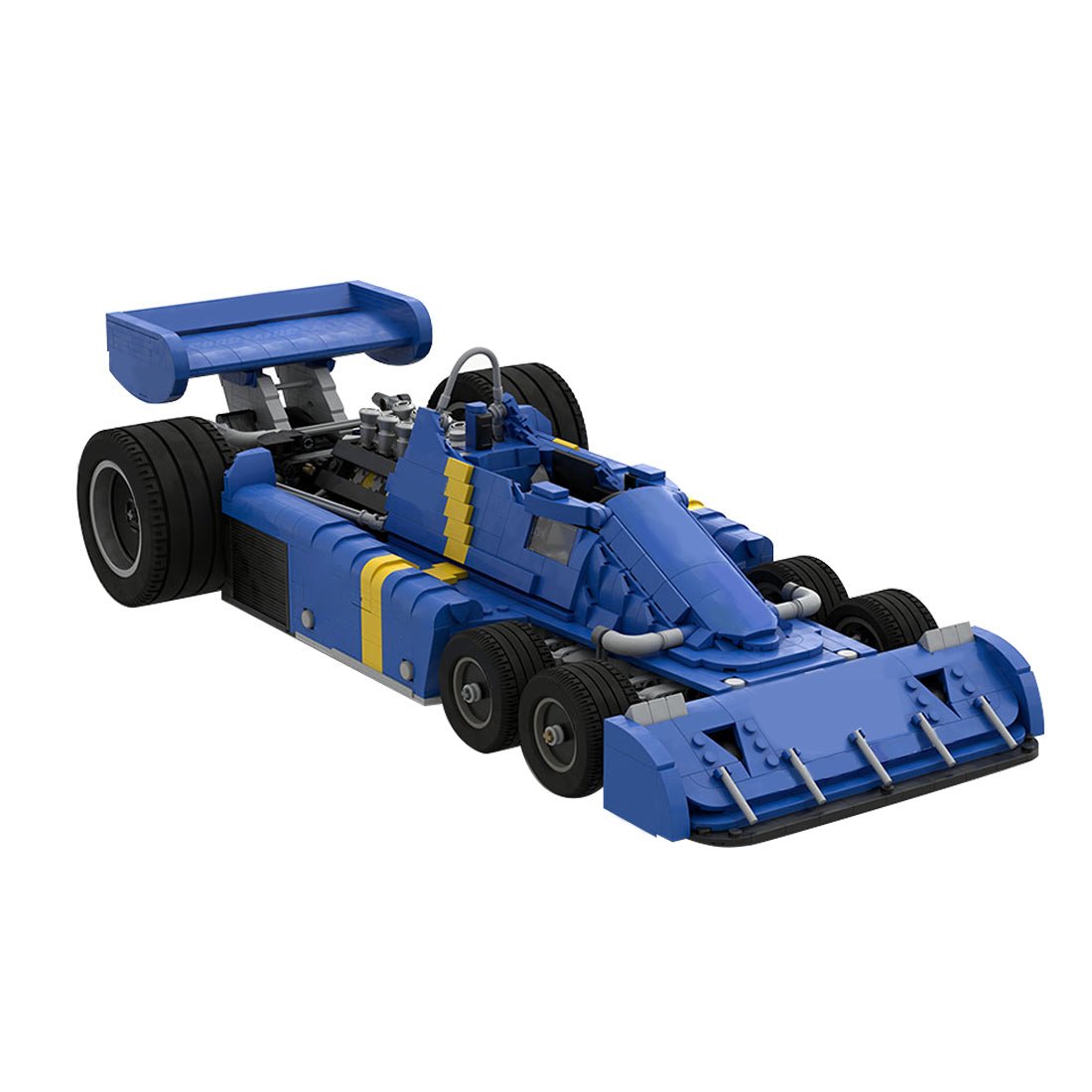 MOC - 158318 Tyrrell P34 1976 - scale 1:8 - LesDiy