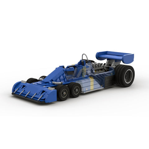 MOC - 158318 Tyrrell P34 1976 - scale 1:8 - LesDiy