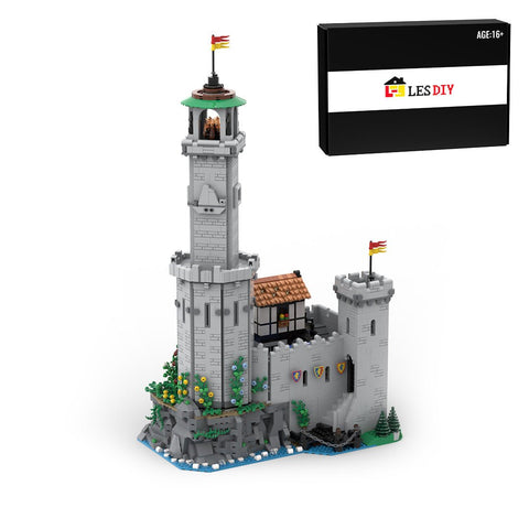 MOC - 158575 Medieval Island Lighthouse - LesDiy