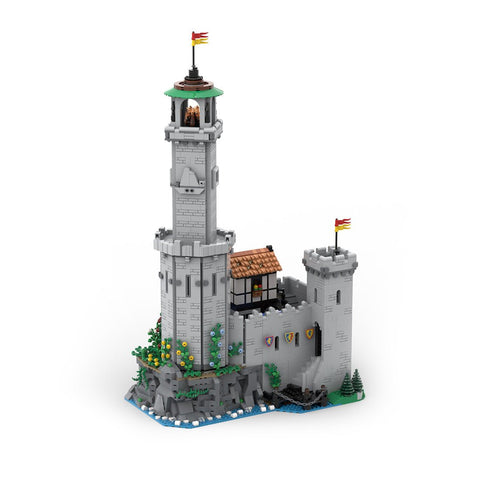 MOC - 158575 Medieval Island Lighthouse - LesDiy