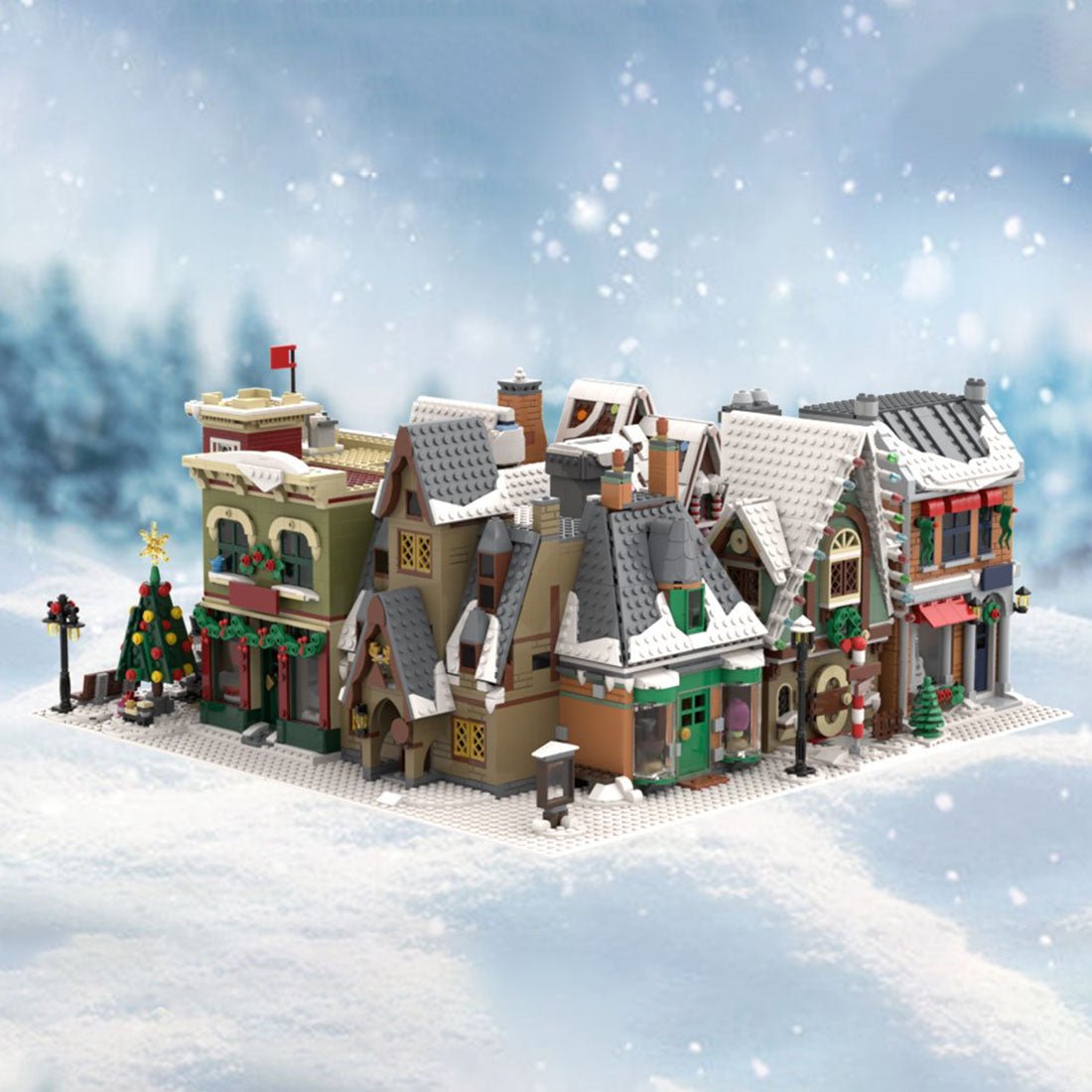 MOC - 158767 Winter Hut - LesDiy