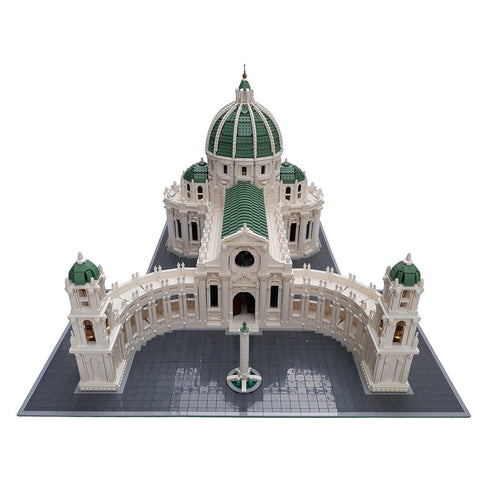 MOC - 15896 Baroque Cathedral Building Blocks - LesDiy