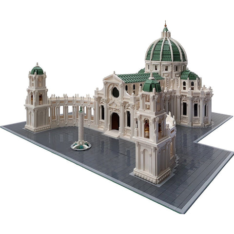 MOC - 15896 Baroque Cathedral Building Blocks - LesDiy