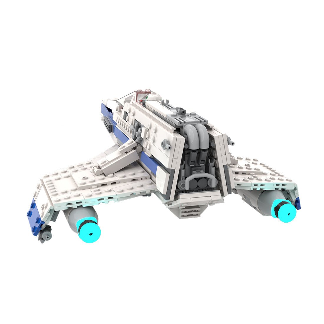 MOC - 159626 SW Ahsoka Republic E - wing Escort Starfighter - LesDiy