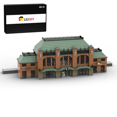 MOC - 160387 Steinbrück Central Railway Station - LesDiy