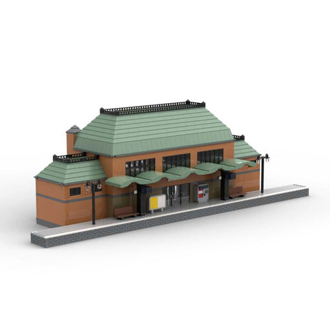 MOC - 160387 Steinbrück Central Railway Station - LesDiy