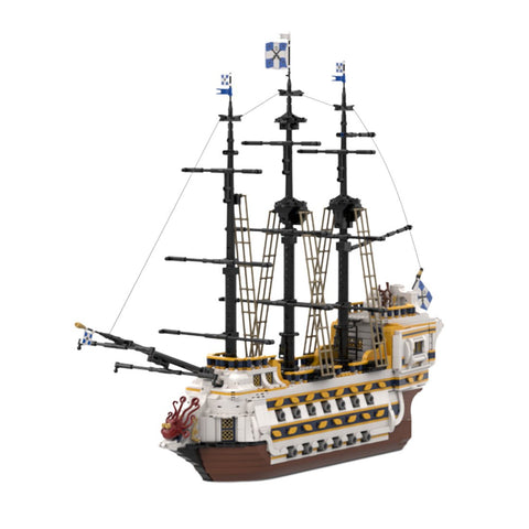 MOC - 160740 Royal Pirate Battleship - LesDiy