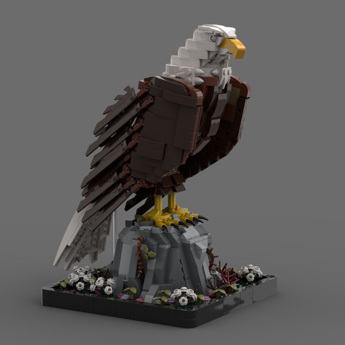 MOC - 161001 American Bald Eagle - LesDiy