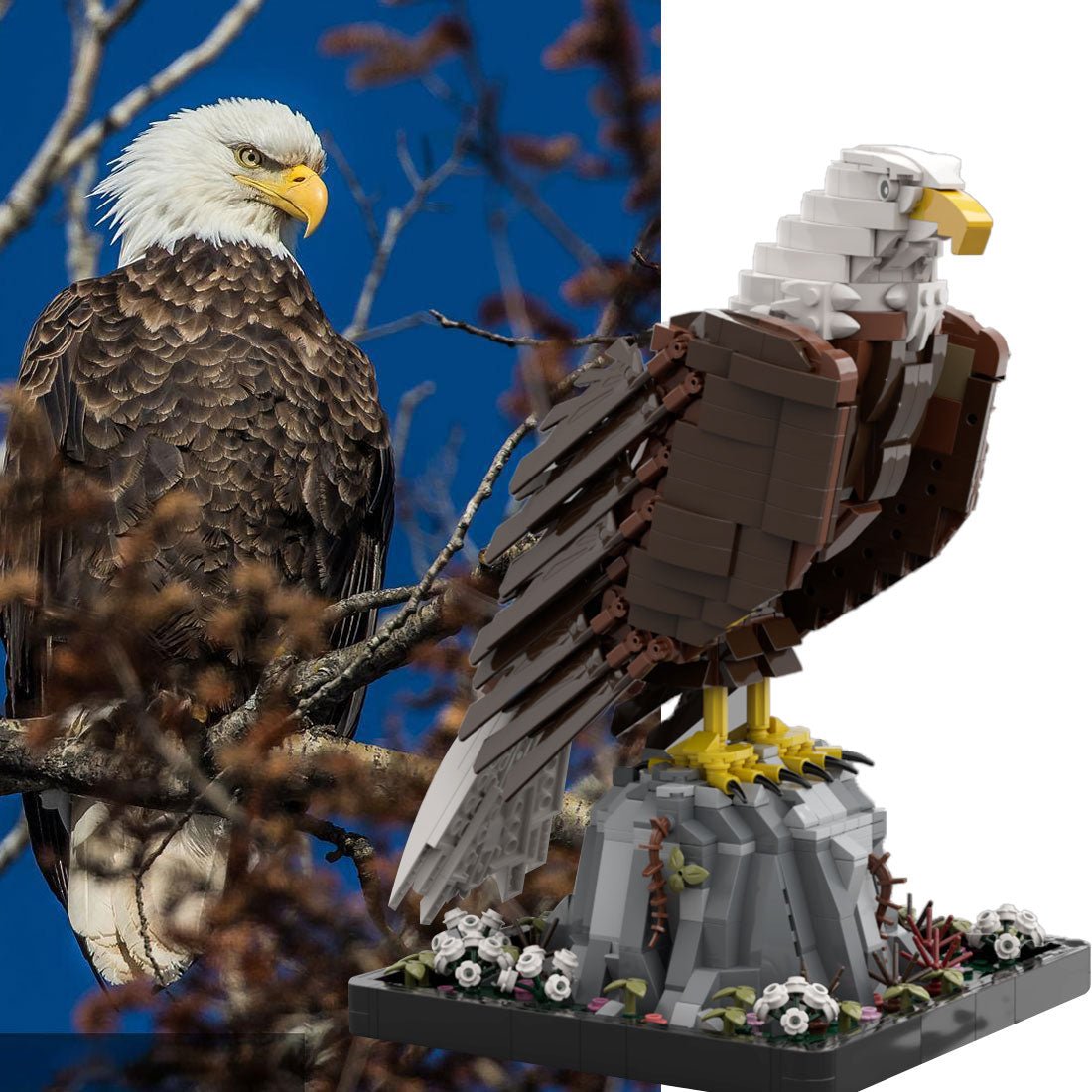 MOC - 161001 American Bald Eagle - LesDiy