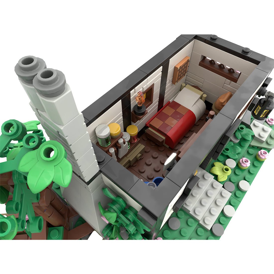 MOC - 161098 Medieval Country house - LesDiy