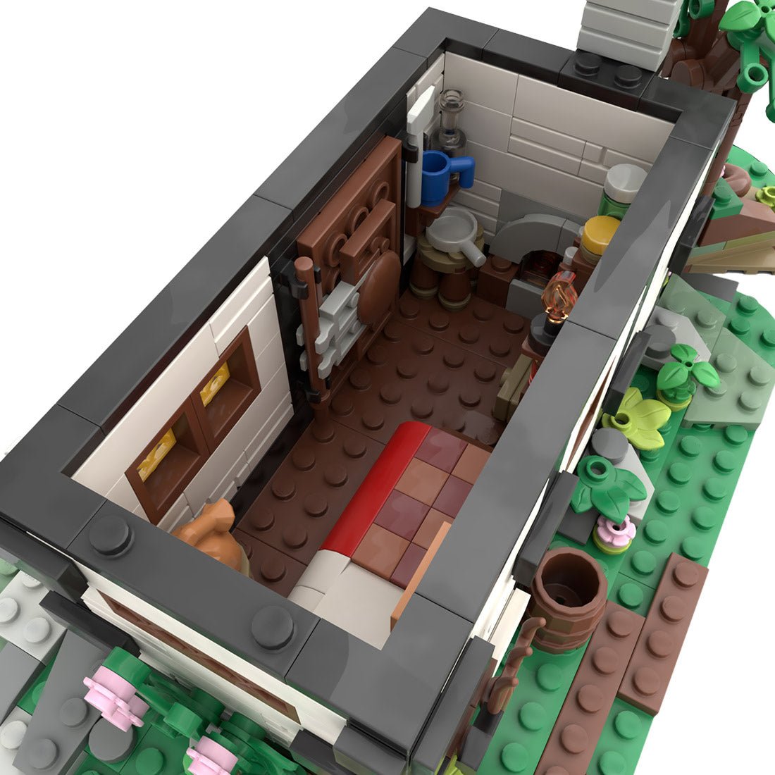 MOC - 161098 Medieval Country house - LesDiy