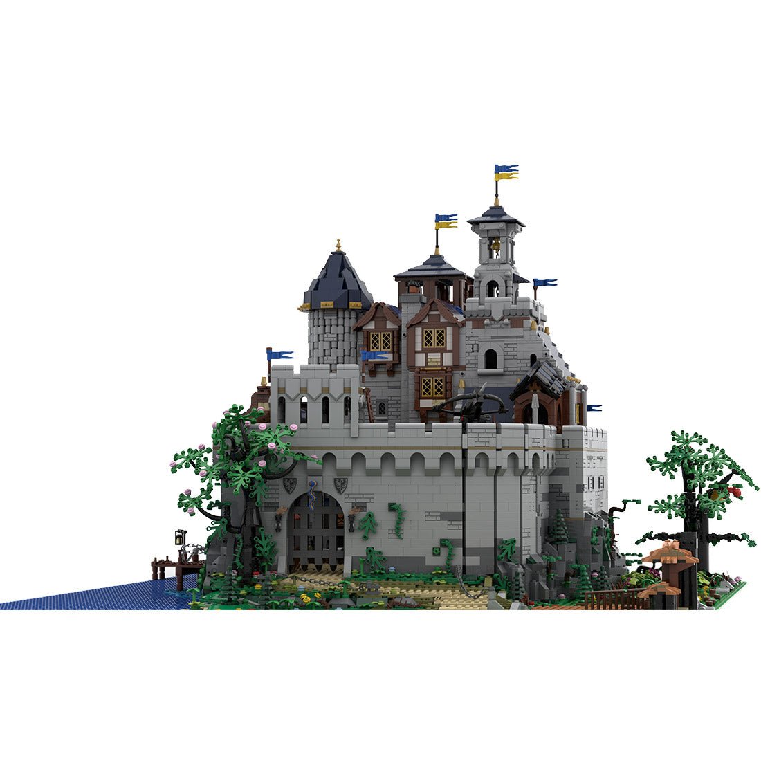 MOC - 161565 Black Falcon Royal Castle - LesDiy