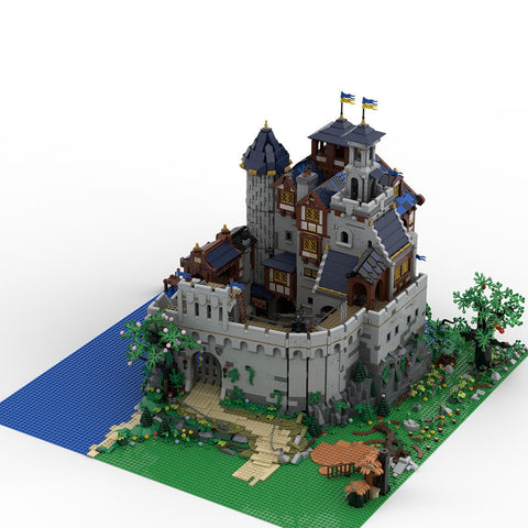 MOC - 161565 Black Falcon Royal Castle - LesDiy