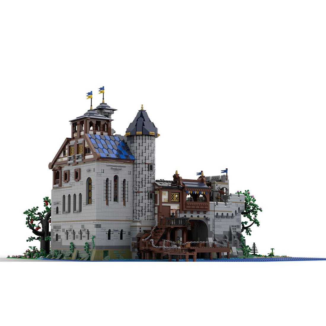 MOC - 161565 Black Falcon Royal Castle - LesDiy