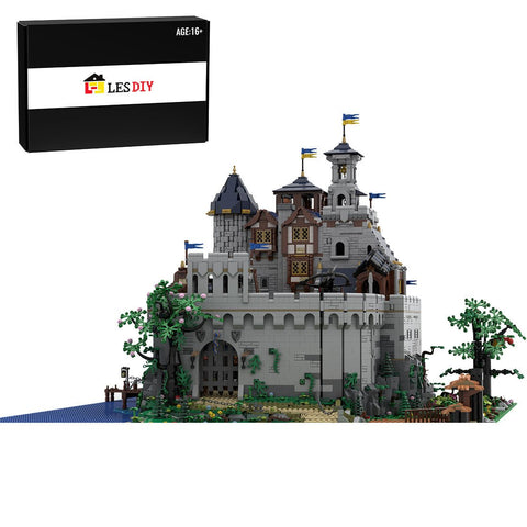 MOC - 161565 Black Falcon Royal Castle - LesDiy