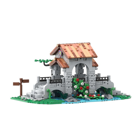 MOC - 161587 Lion Knight's Bridge - LesDiy