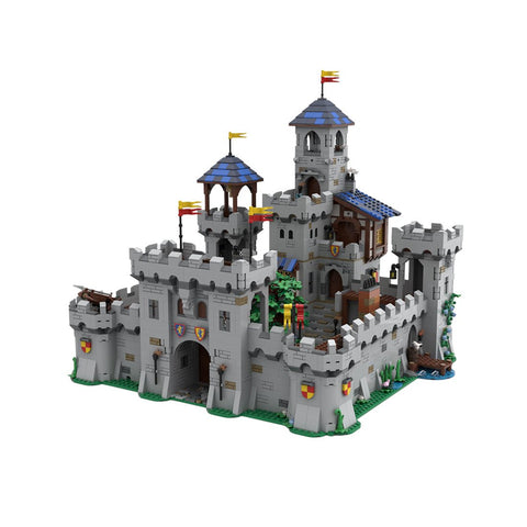 MOC - 162174 Lionbrick Modular Castle - LesDiy