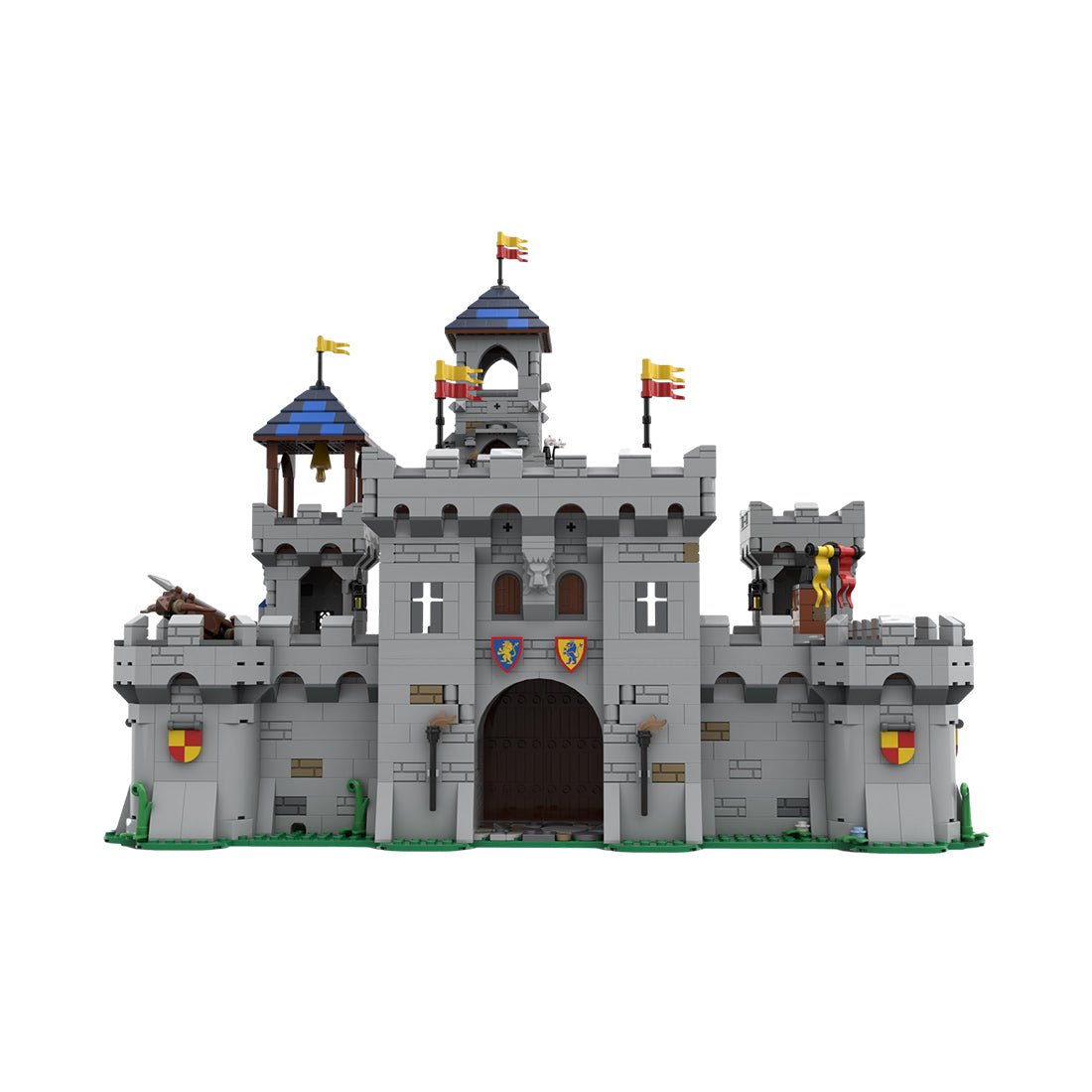 MOC - 162174 Lionbrick Modular Castle - LesDiy