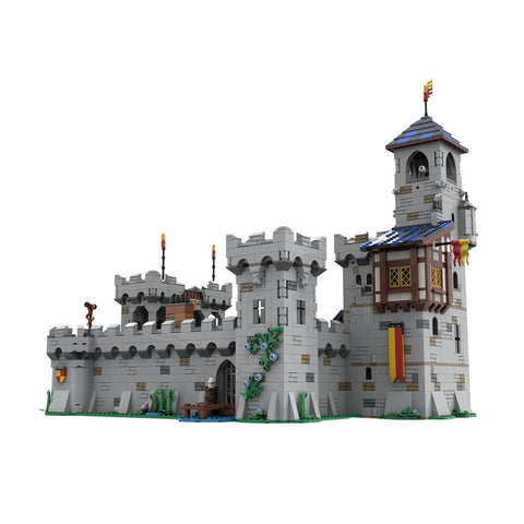 MOC - 162174 Lionbrick Modular Castle - LesDiy