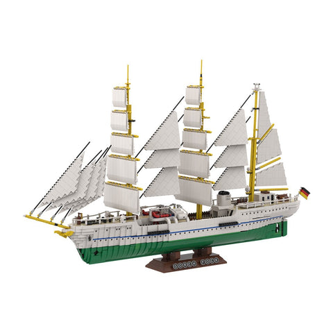 MOC - 162206 Gorch Fock Ship - LesDiy