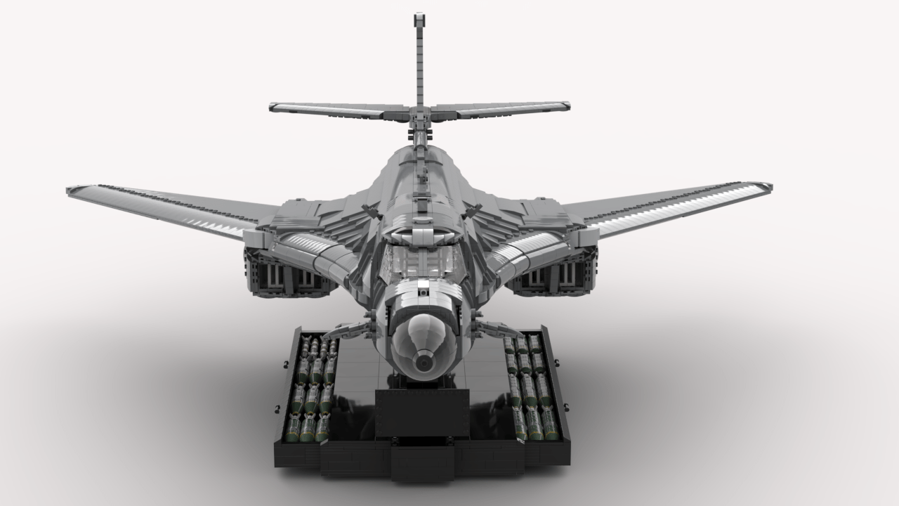 MOC - 163732 Rockwell B - 1 Lancer - LesDiy