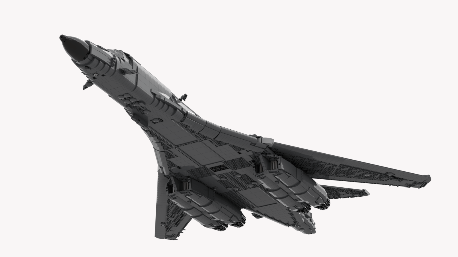 MOC - 163732 Rockwell B - 1 Lancer - LesDiy