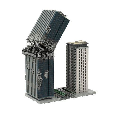 MOC - 163838 Skyscraper Collapse Refurbished - LesDiy