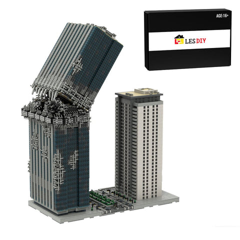 MOC - 163838 Skyscraper Collapse Refurbished - LesDiy