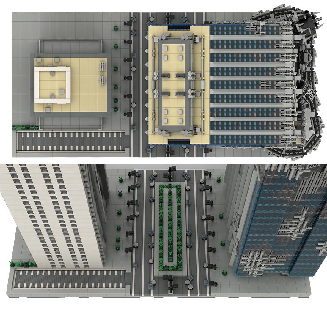 MOC - 163838 Skyscraper Collapse Refurbished - LesDiy