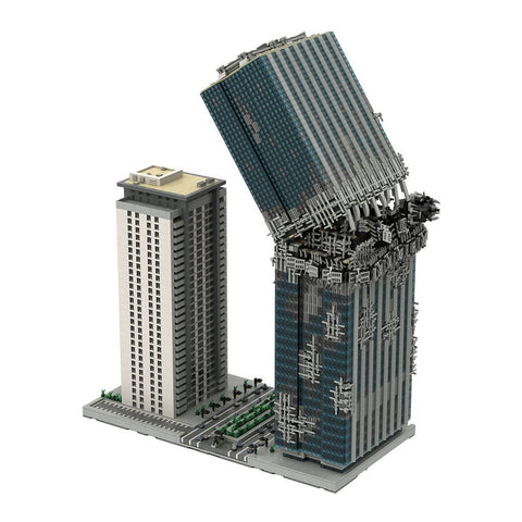 MOC - 163838 Skyscraper Collapse Refurbished - LesDiy