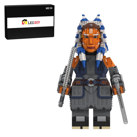 MOC - 163933 Ahsoka Tano Megafigure(with Helmet) - LesDiy