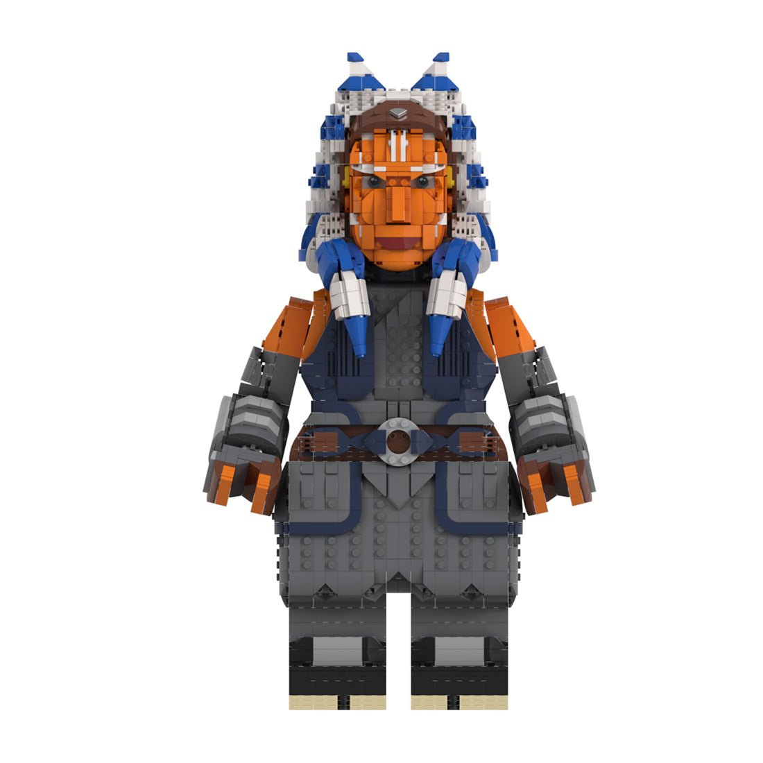 MOC - 163933 Ahsoka Tano Megafigure(with Helmet) - LesDiy