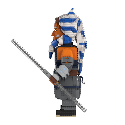 MOC - 163933 Ahsoka Tano Megafigure(with Helmet) - LesDiy