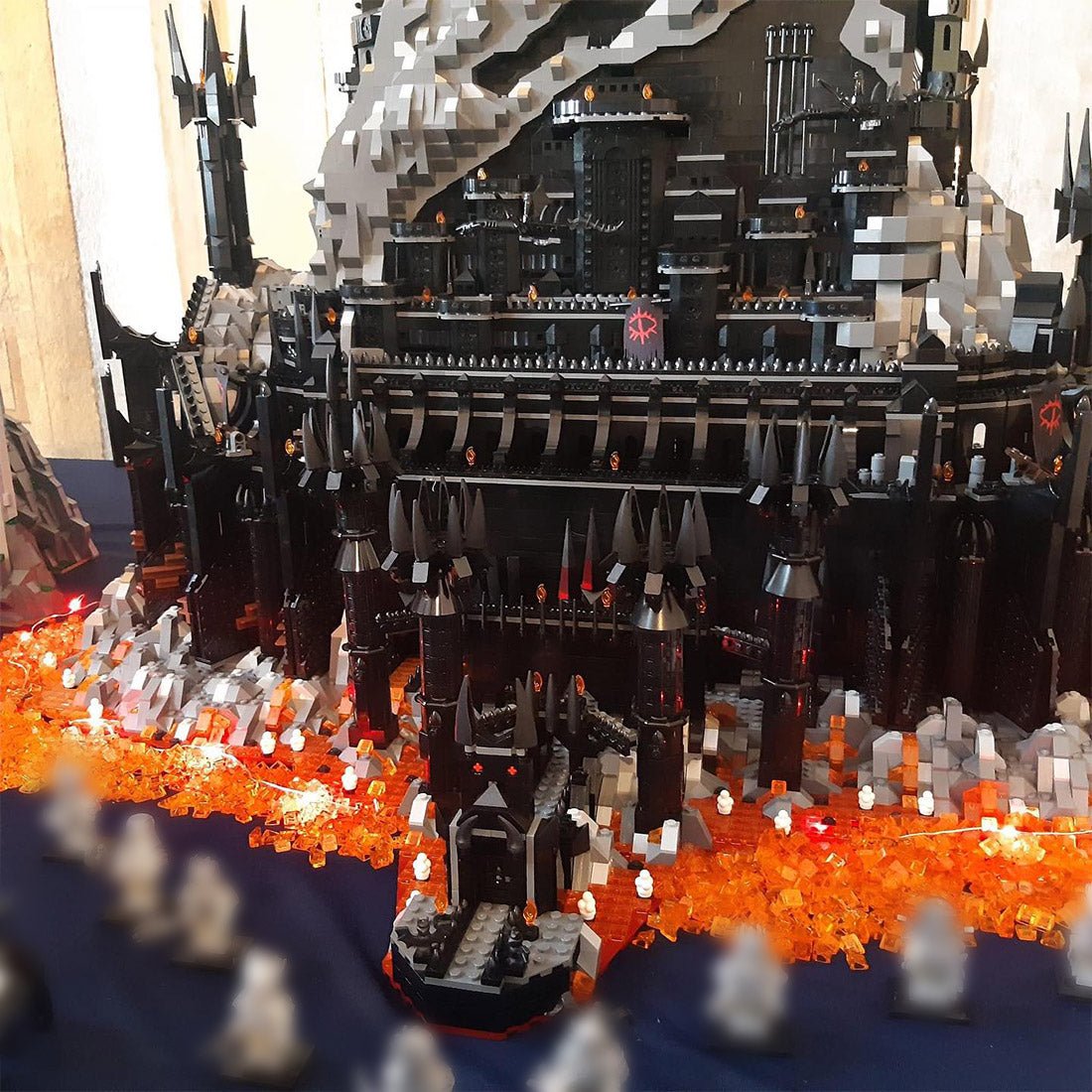 MOC - 164351 UCS Barad - Dur Dark Fortress - LesDiy