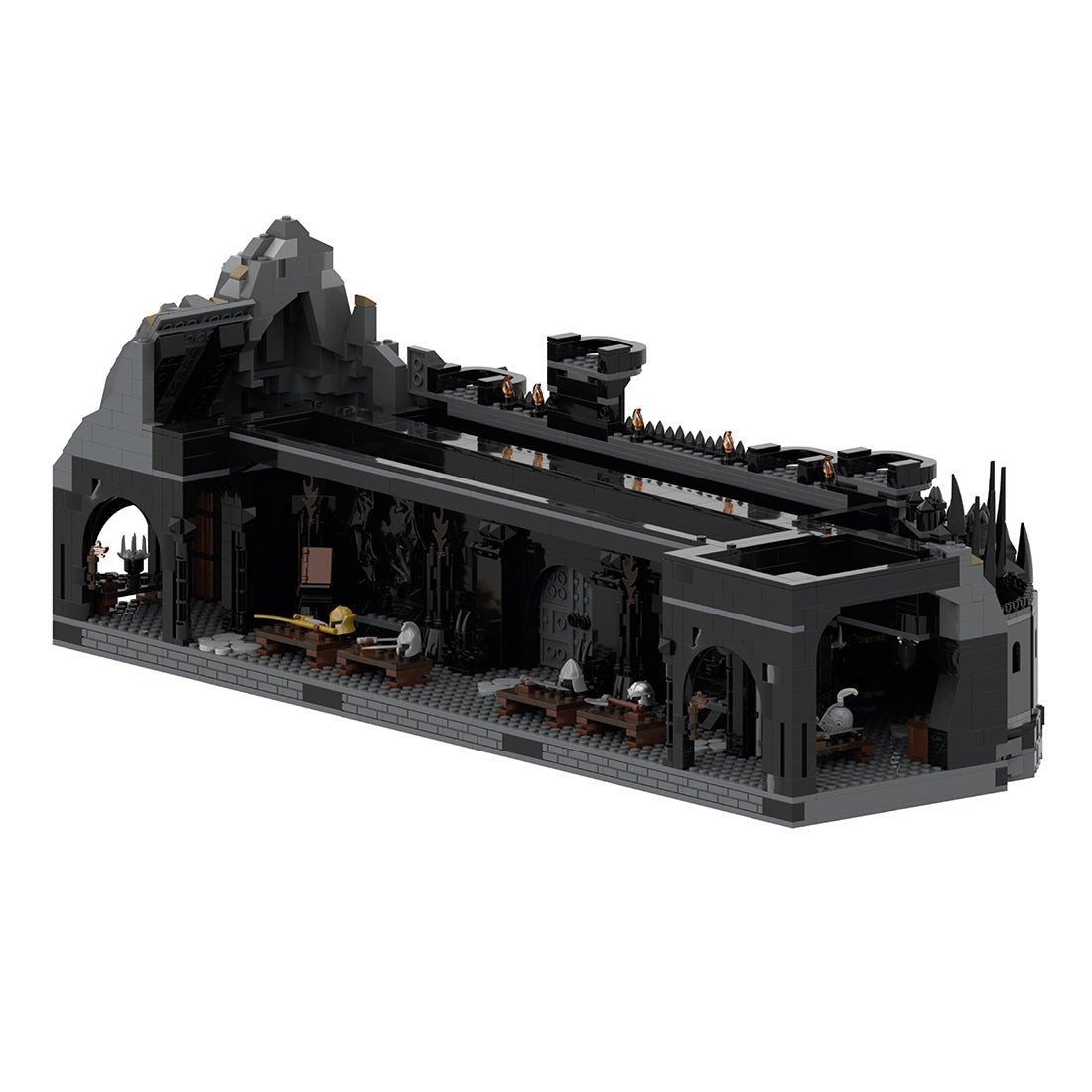 MOC - 164351 UCS Barad - Dur Dark Fortress - LesDiy