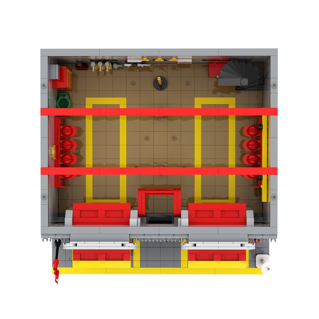 MOC - 165068 Modular New York Firehouse - LesDiy