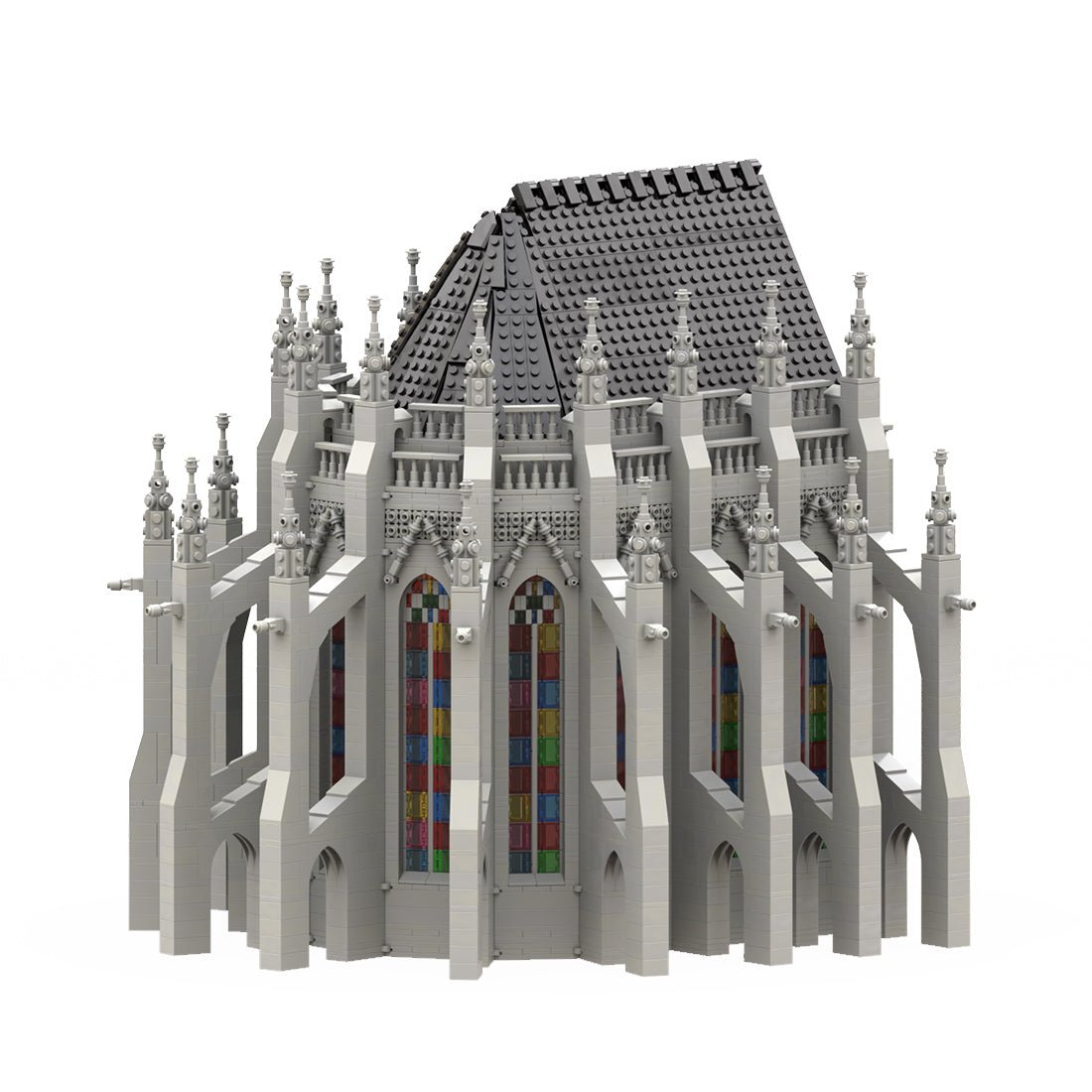 MOC - 165277 Gothic Cathedral Module 1 - Choir - LesDiy