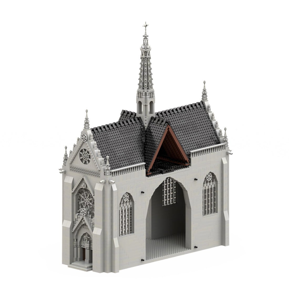 MOC - 165277 Gothic Cathedral Module 2 - Cross - LesDiy