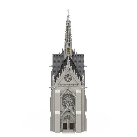 MOC - 165277 Gothic Cathedral Module 2 - Cross - LesDiy