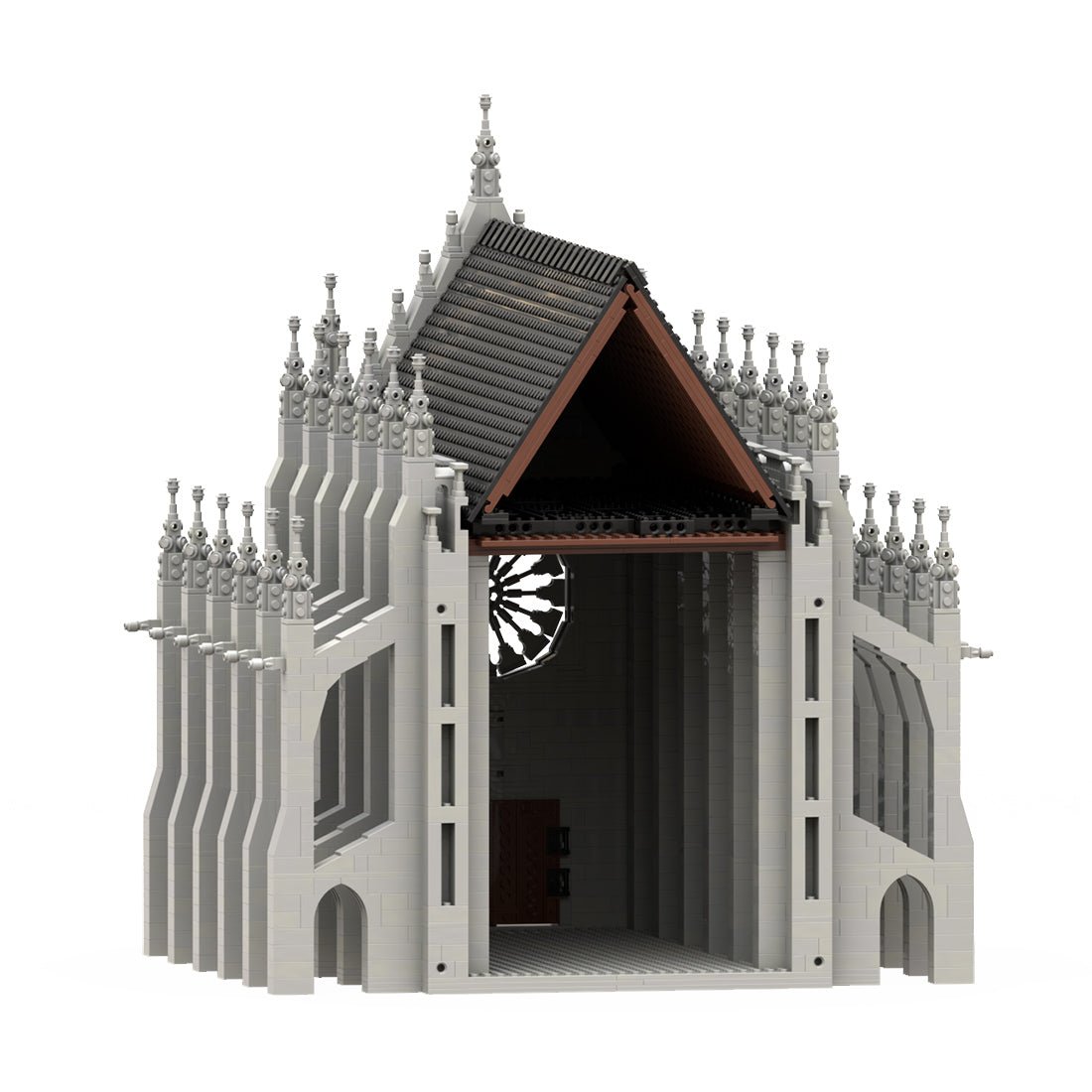 MOC - 165277 Gothic Cathedral Module 3 - Nef - LesDiy