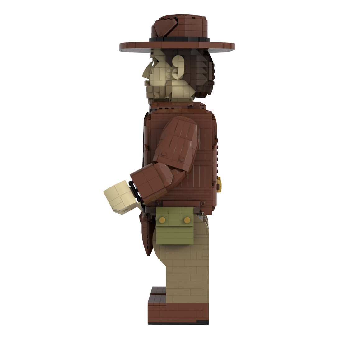 MOC - 166059 Indiana Jones Megafigure(with Helmet) - LesDiy