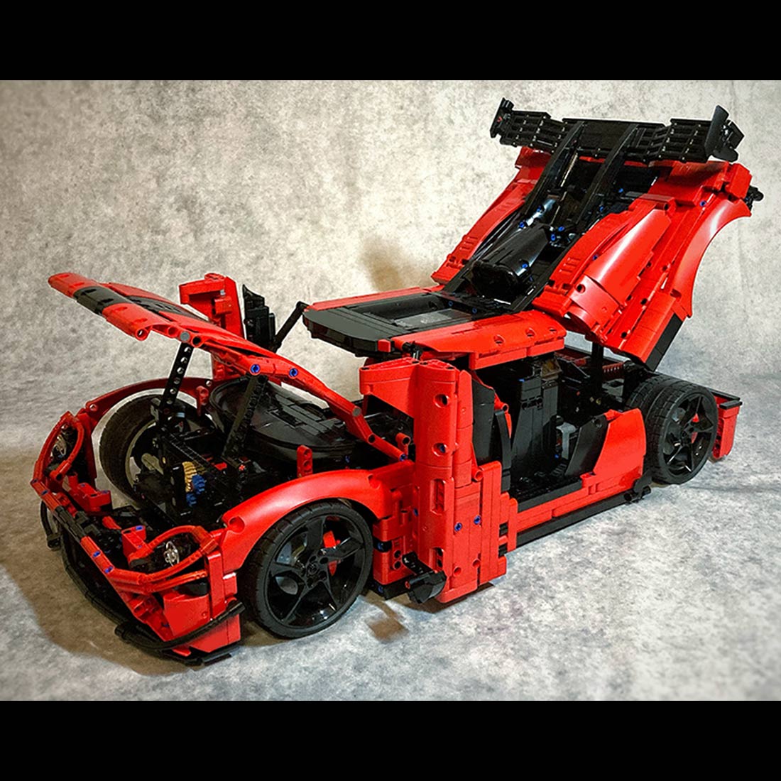 MOC - 167461 Koenigsegg Agera RS - LesDiy - building blocks