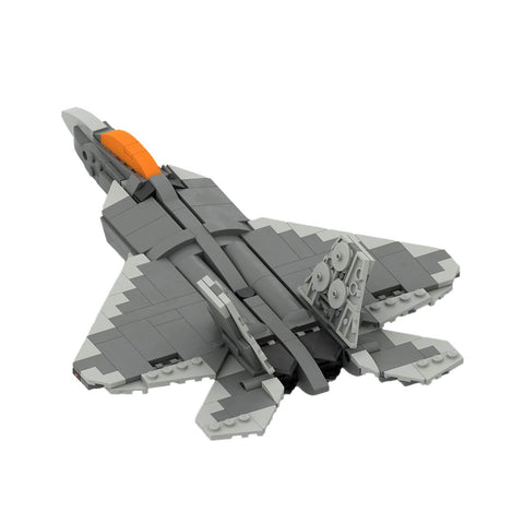 MOC - 170089 F - 22 Raptor | Stealth Fighter - 1:70 Scale - LesDiy